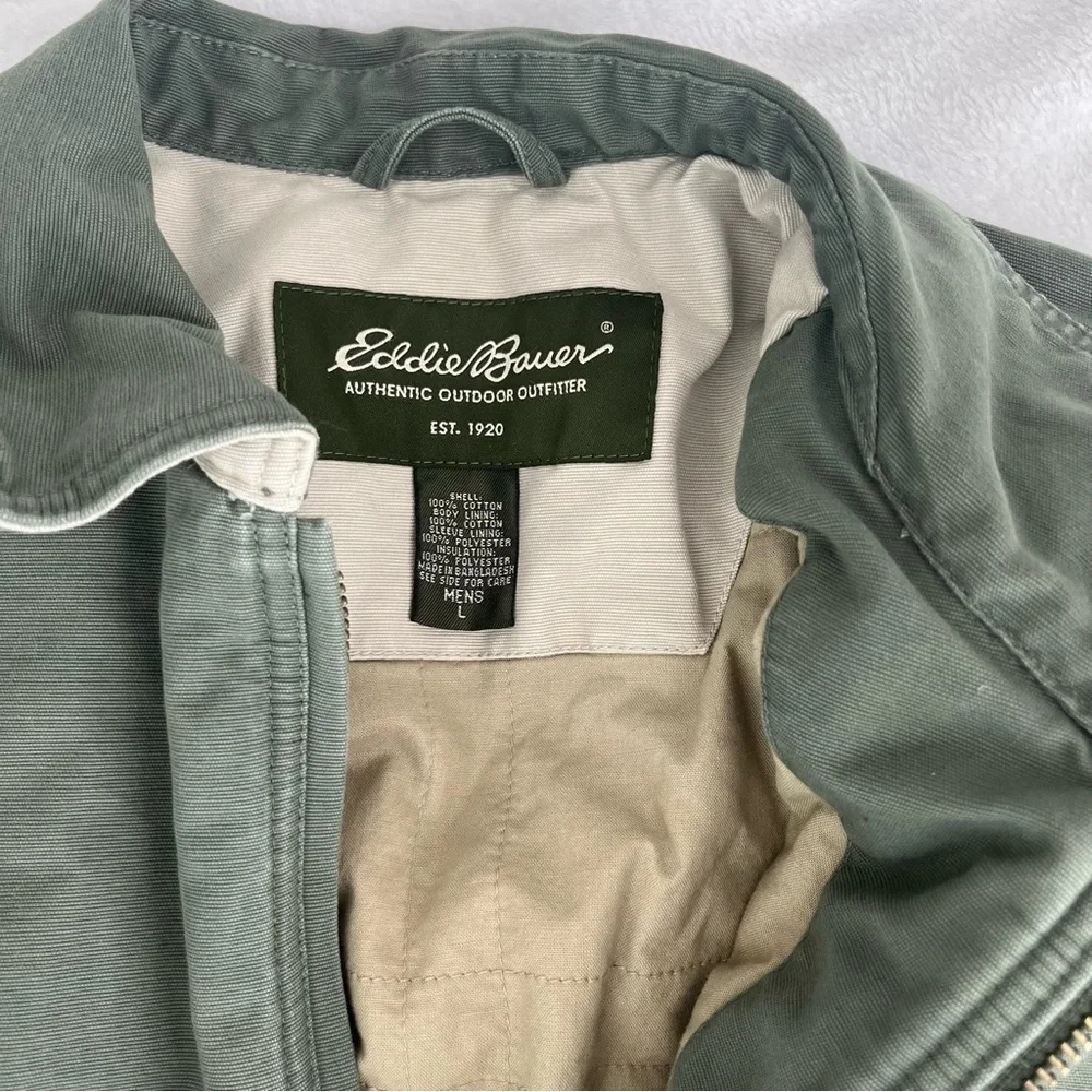 Eddie Bauer Quilt Lined Barn Jacket - Picture 2 of 10